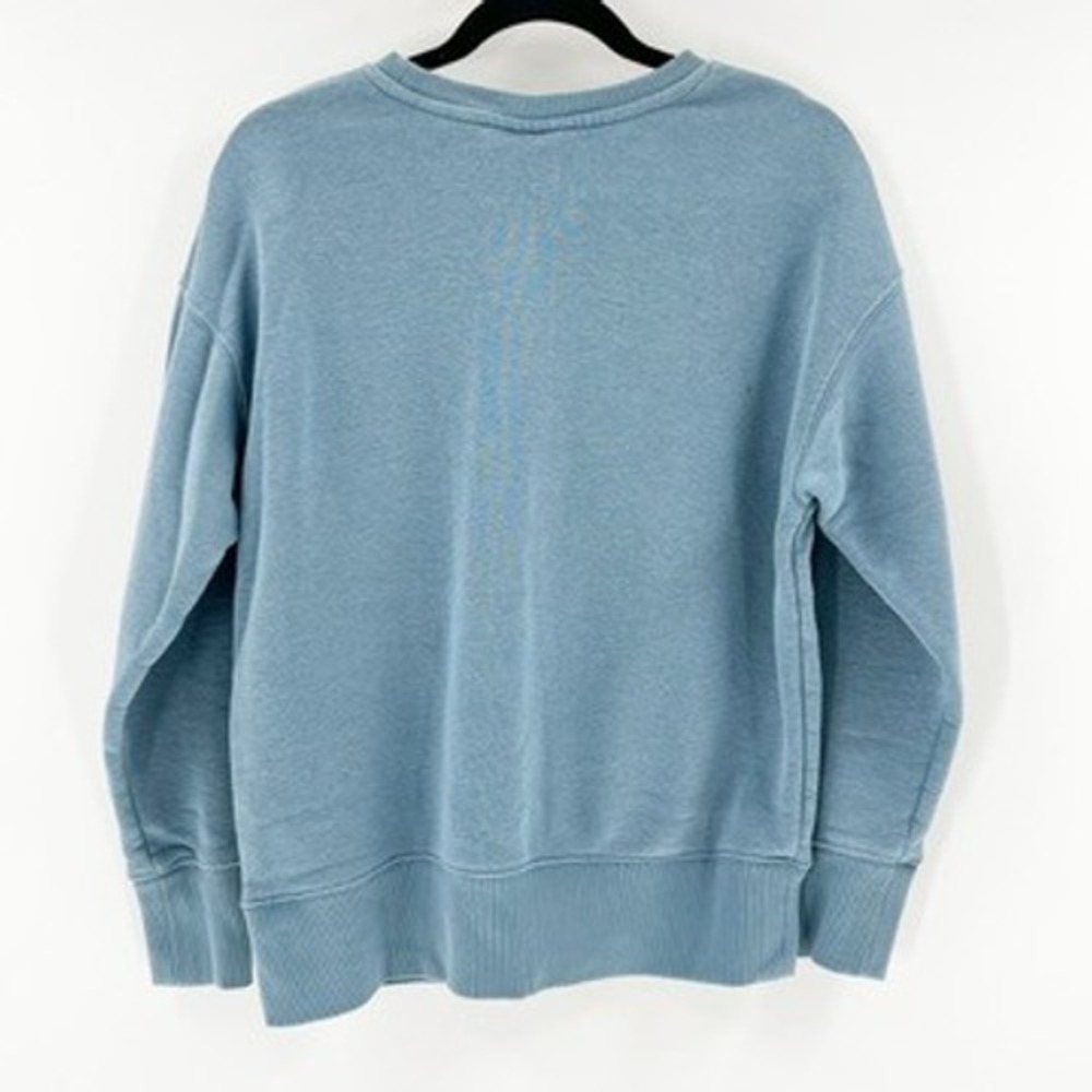 Fila Womens Sweatshirt Size‎ S Crew Neck Pullover Blue Logo Top - Picture 2 of 3